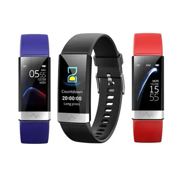 

V19 ECG Smart Bracelet TPU Oxygen Sleep Monitoring Information Push Health Monitoring Motion Tracking Waterproof