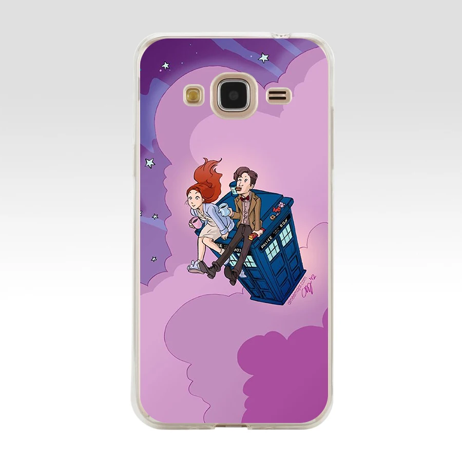 249FG Tardis Box Doctor Who Мягкий Силиконовый ТПУ чехол для телефона Samsung j3 j5 j7 2016 2017 j330 j2 j6 Plus