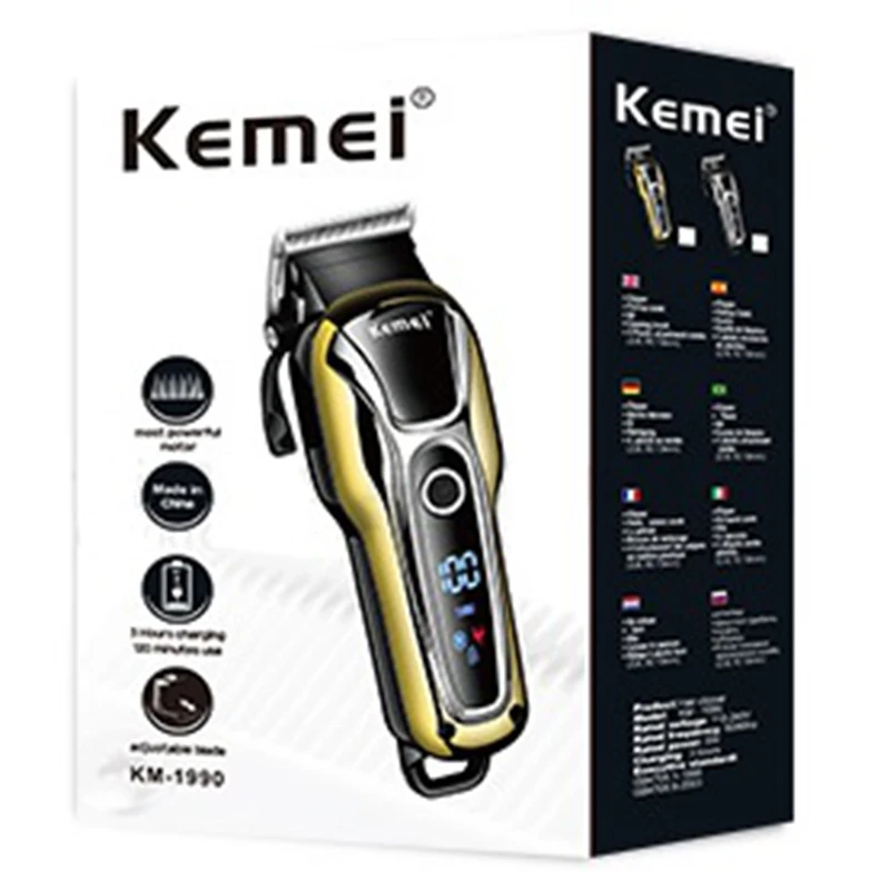 2 Speed Hair Clipper Professional Hair Trimmer for Men Hairdressing Pro Electric Cutting Machine