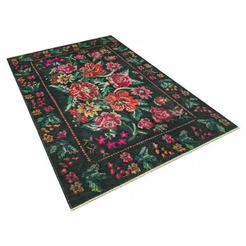 

Apex Motto 7 'x 10' Microfiber Black Area Rug