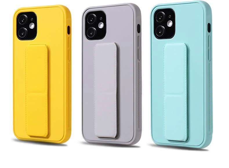 Luxury Magnetic Holder Stand Case For iPhone 13 12 11 Pro Max Mini XS XR X 7 8 Plus SE 2020 Shockproof Silicone Leather Cover iphone 11 Pro Max  silicone case