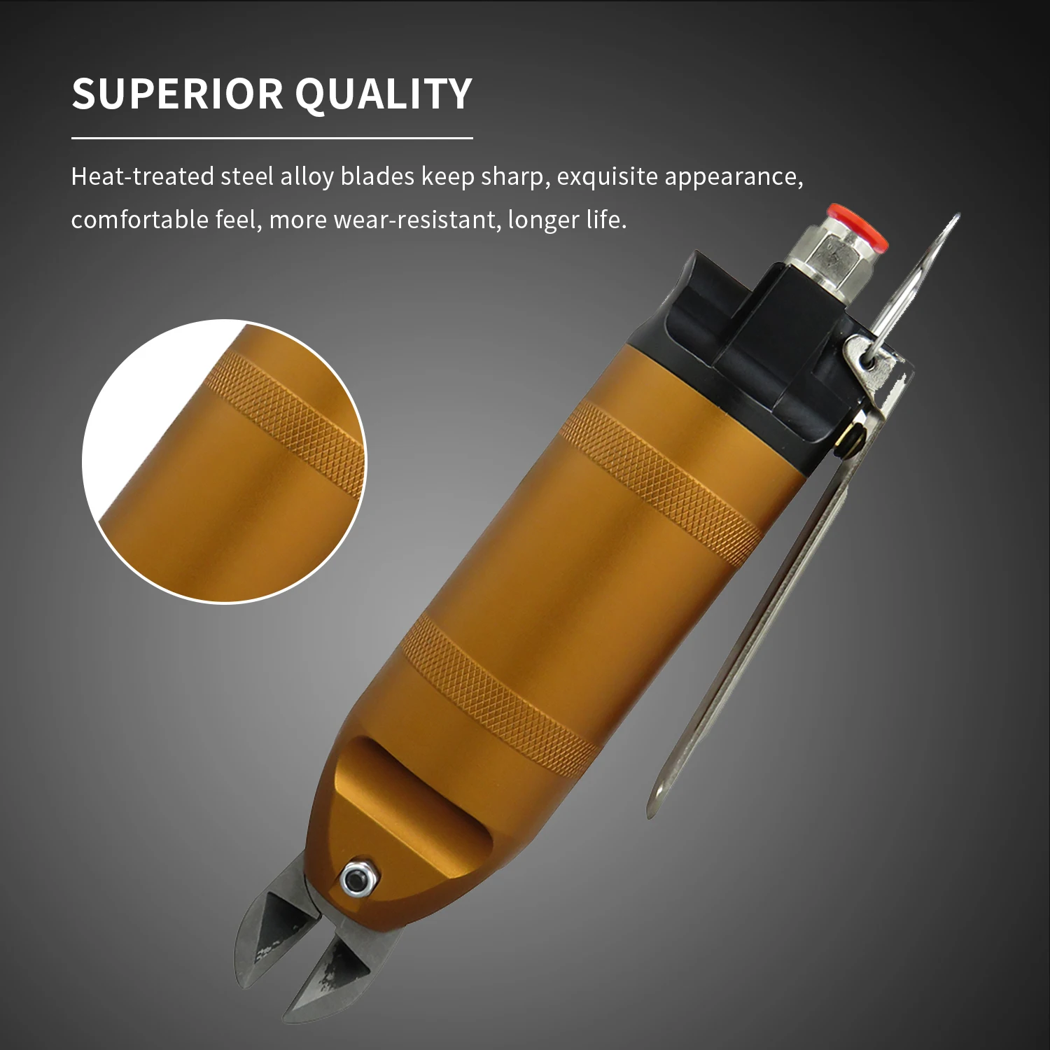 HS20-S5 пневматические обжимные плоскогубцы, железный срез проволоки, зажим, воздушный щипцы, 14 калибровочных воздушных ножниц, инструменты для резки без шума