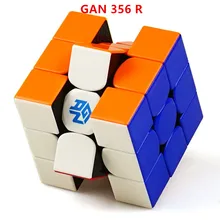 GAN356 R 3x3x3, волшебный скоростной кубик stickerless Профессиональный Ган 356R Куб Головоломка Развивающие игрушки для детей Ган 356 R