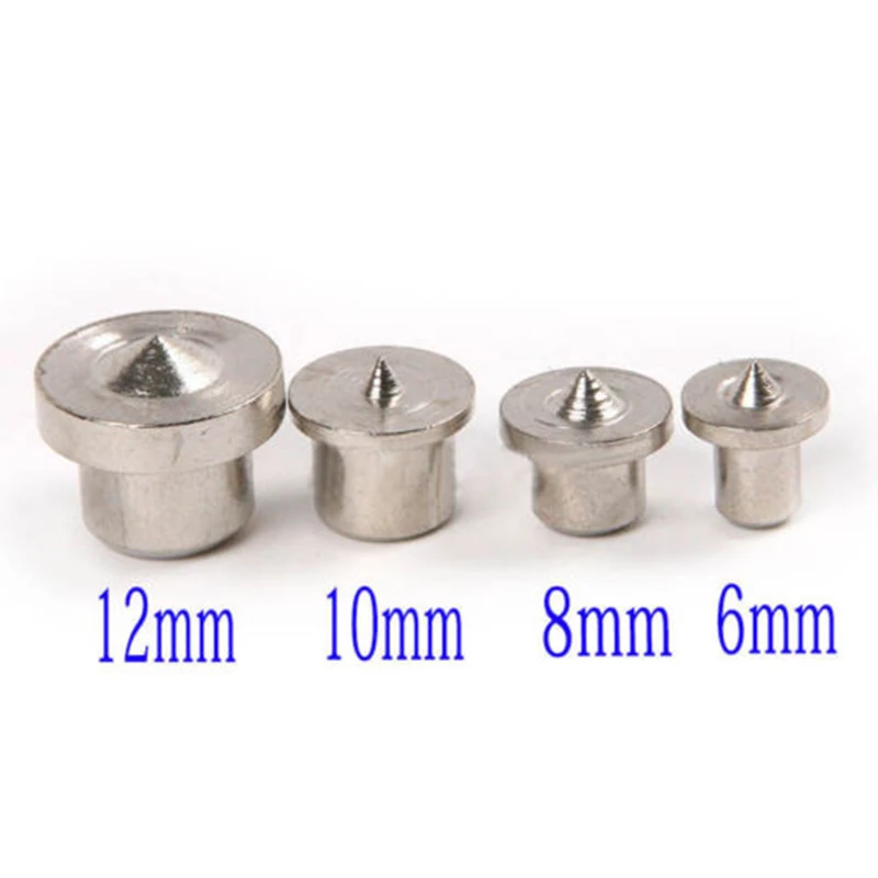 

4pcs Dowel And Tenon Center Points Pin Wood 6mm 8mm 10mm 12mm Tenon Center Set