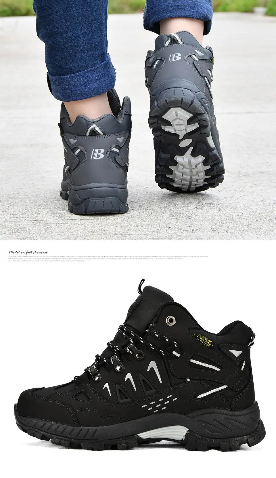 BONA/ стиль; мужские треккинговые ботинки из натуральной кожи; Мужская Спортивная обувь на шнуровке; мужские беговые треккинговые кроссовки;