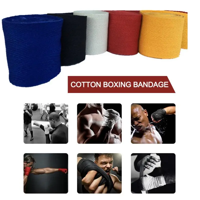 

Practical Boxing Bandages Tied Hands And Combat Hand Guards Muay Thai Boxing Taekwondo MMA Training Combat Hand Bands And Guards