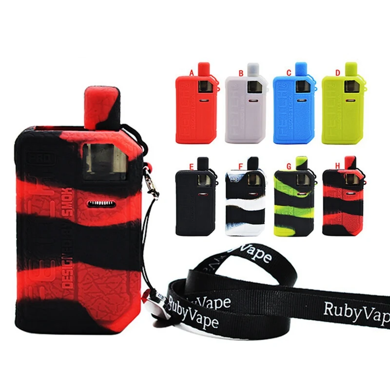 

Silicone Case For Smok Fetch Pro Skin Cover Sleeve Wrap Shell Gel Pouch for Fetch Pro With Hanging Rope