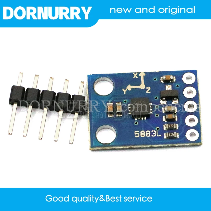 

1pcs GY-273 HMC5883L Triple Axis Compass Magnetometer Sensor Module For Arduino 3.3 v 5 v new dornurry