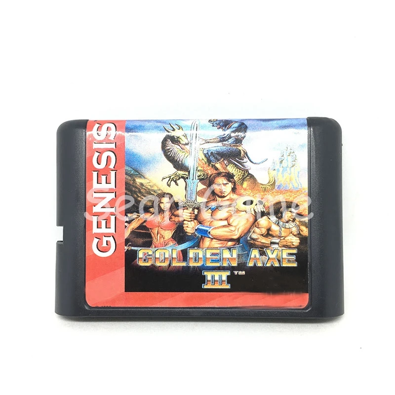 16 бит sega MD игровой Золотой Axe III EU/JAP для sega Megadrive Genesis видеоигровая консоль картридж