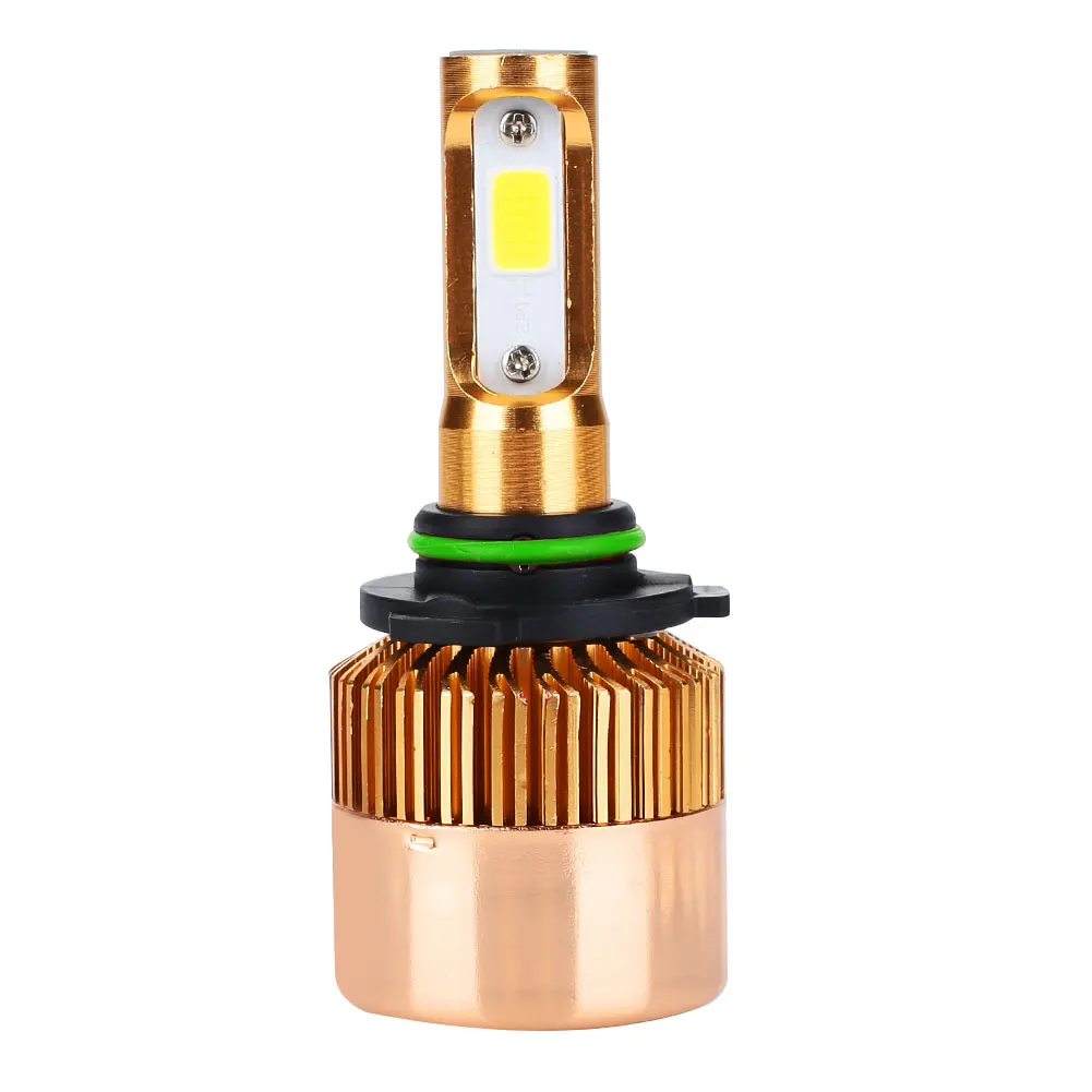 Vehemo S2 9006/HB4 8000LM LED Fog Light LED Headlight Bulbs Gold Auto Lighting Assembly Car Led Headlight Car Accessories