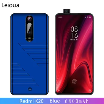 

Leioua Battery Charger Case 6800mAh Extended Backup New Chargering Power Case For Redmi K20Pro Battery Cover