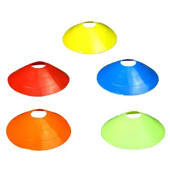 

50 Pack Soccer Cones Disc Cone Sets with Holder and Bag for Training