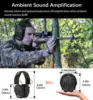 Electronic Bluetooth Shooting Ear Protection Sound Amplification Noise Reduction Ear Muff Professional for Hunting Ear Defender ► Photo 2/6