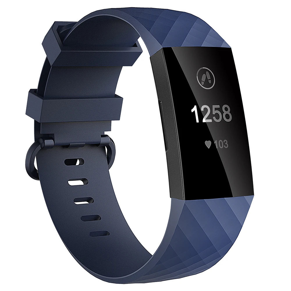 Breathe Sport Bands Waterproof &Soft Comfortable Multi-Color Replacement Wristband for Fitbit Charge 4 / Charge 3 / Charge 3 SE 