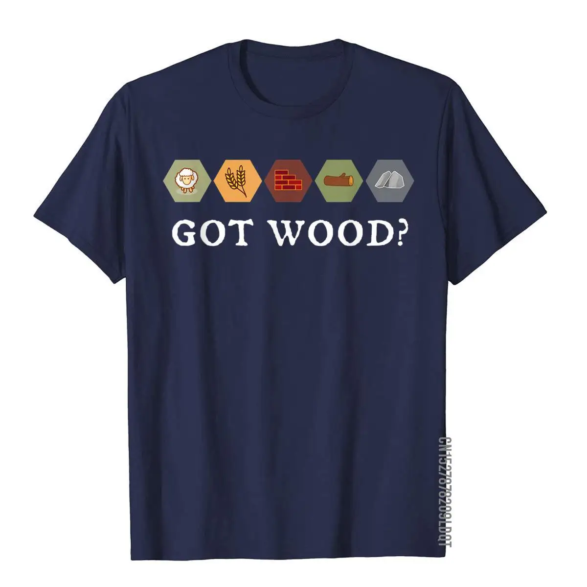 Got Wood - Settlers Board Game Night T-Shirt__B11406navy