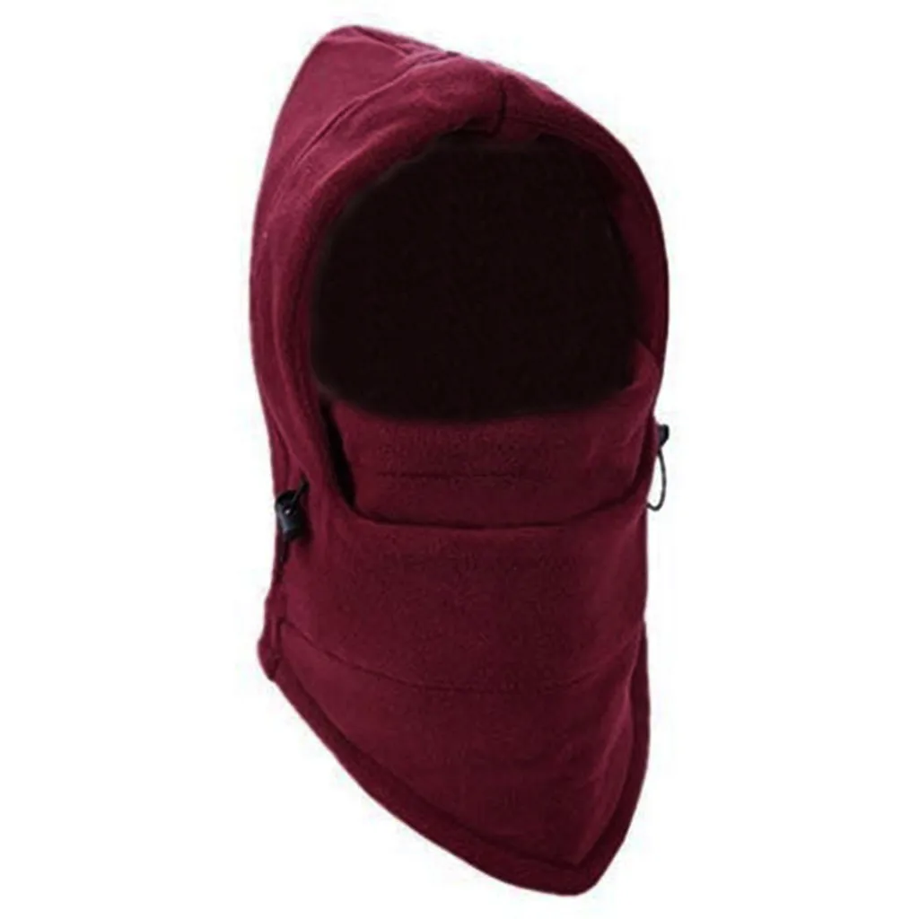 Watermelon Red Новые Маски для лица на открытом воздухе для велосипеда Cyling Beanies Зимние шапки для защиты от ветра уличные шапки для лыжного велосипеда зимний защитный стопор - Цвет: Watermelon Red
