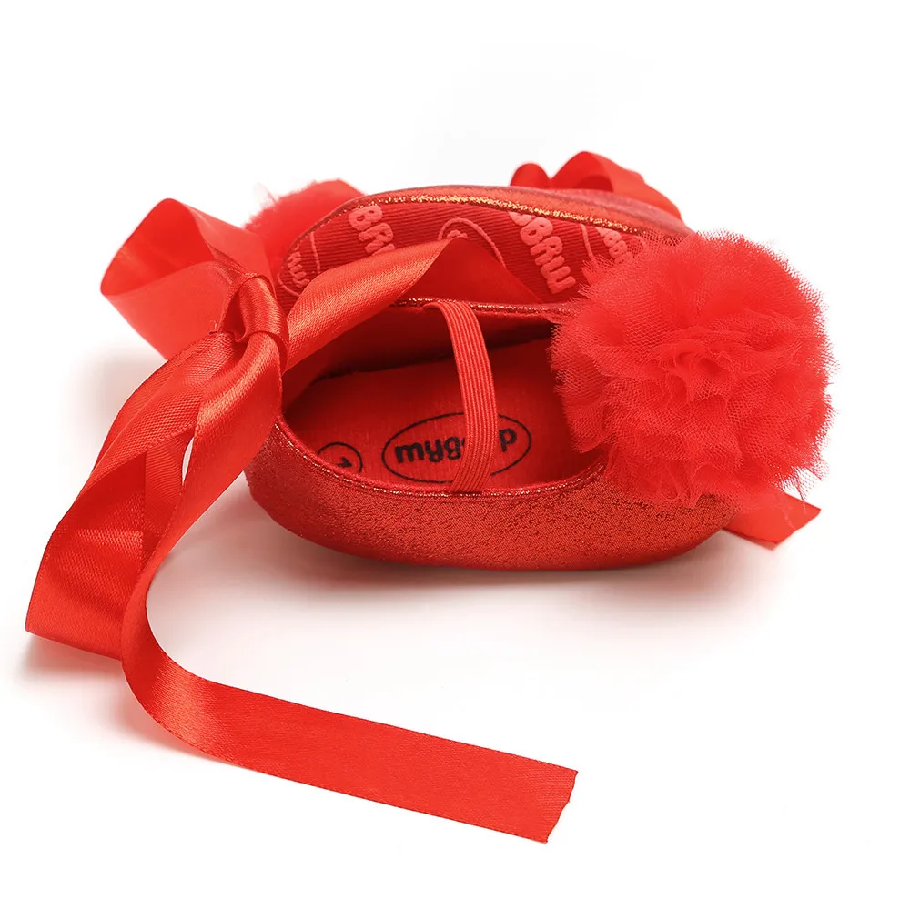 Обувь для маленьких девочек; повязка с изображением цветов; Scarpe Neonato; модная детская обувь; Schoenen; модная обувь принцессы для малышей с цветочным рисунком; обувь для первых шагов