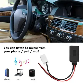 

Car Cables Bluetooth Module Wireless Audio Adapter Aux-in 12-pin Connectorer for E60 E61 E63 E64 E66 E81 auto accessorie