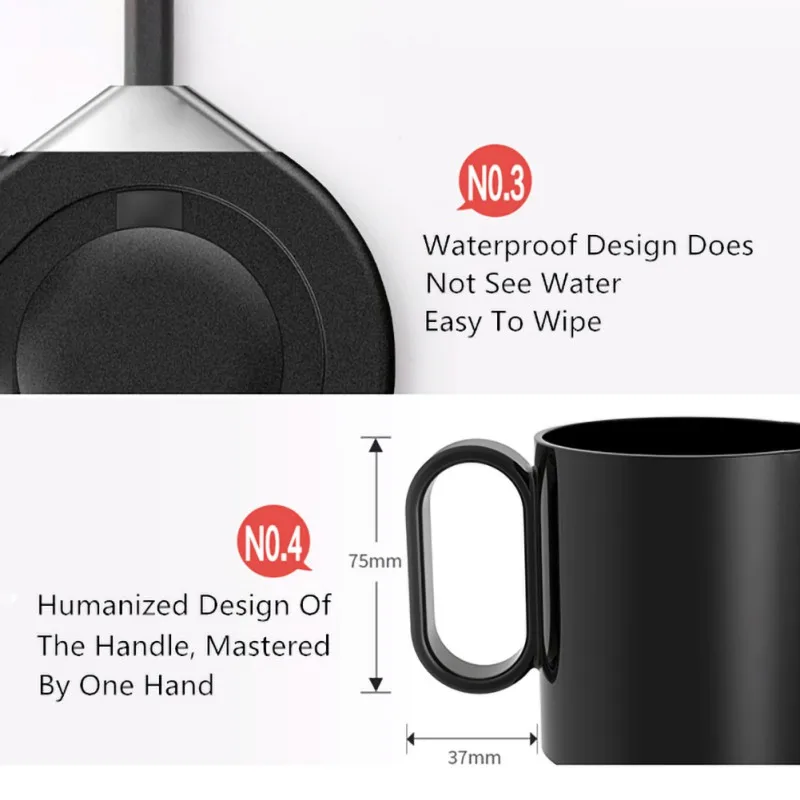  12V Electric Heating Coffee Cup Intelligent Wireless Charging charger for iphone 8 X samsung S7 s8 