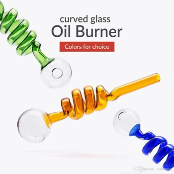 

4.75" Glass Twisted Pipe