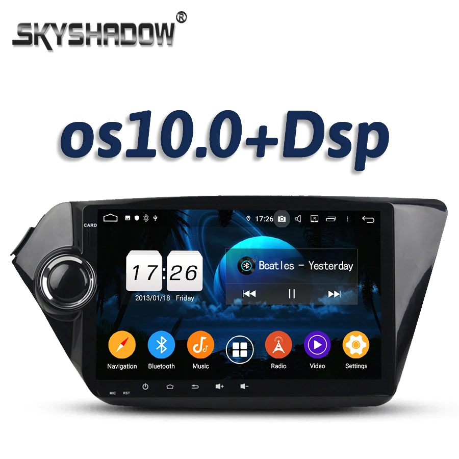 720P DSP 9 &quotIPS Android 10 2 Гб ОЗУ 16 4 ядра Bluetooth 5 0 телефон Wifi GPS автомобильный RDS