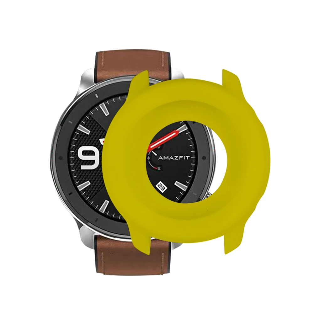 illet Amazfit Gtr 47mm PC protective case protective shell, suitable for illet Gtr watch protective case accessories strap
