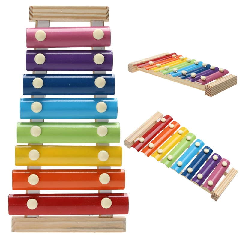 

Music Instrument Toy Wooden Frame Style Xylophone Children Kids Musical Funny Toys Baby Educational Toys Gifts