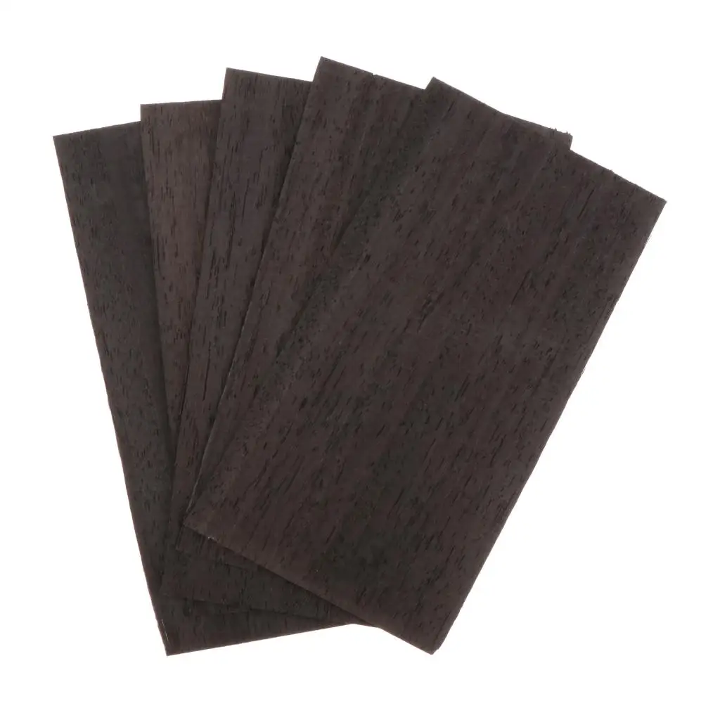 5pcs Handmade Classic Guitar Head Veneer Headstock Material Parts Accs