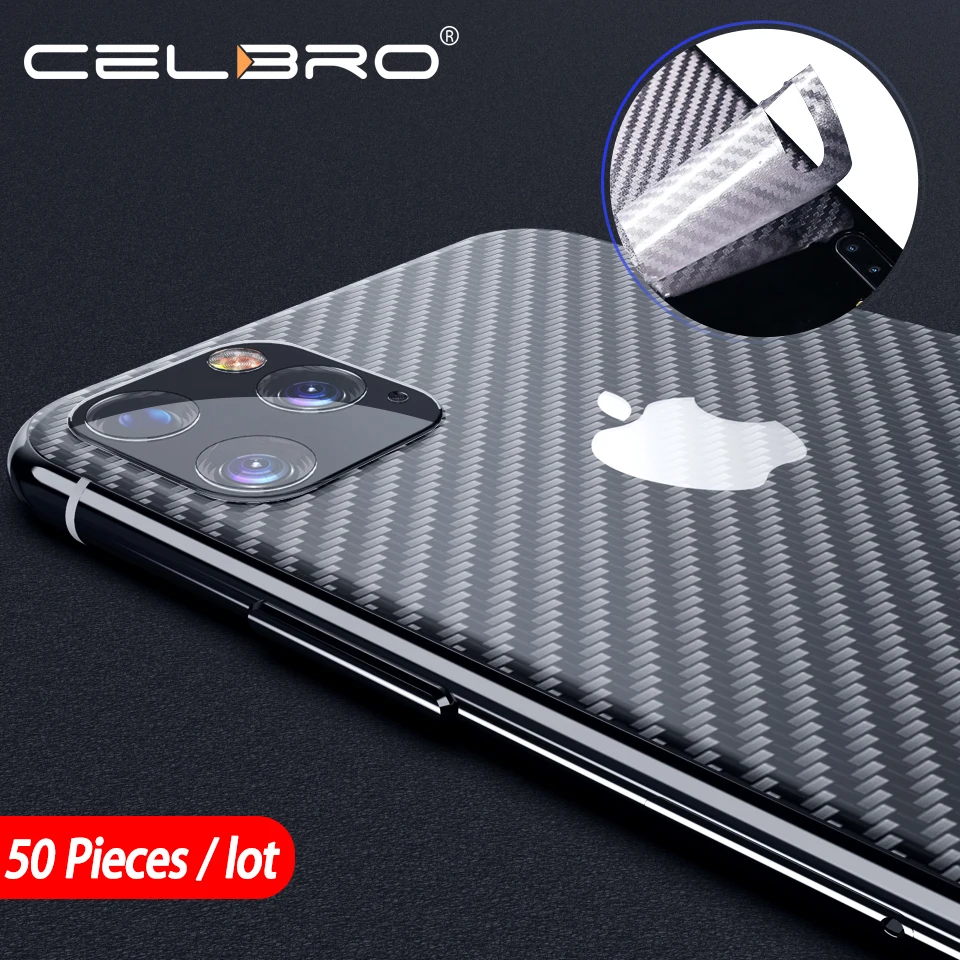 Защитная пленка для экрана iPhone 11 pro Max XR XS X углеродное волокно 11pro пленок задней