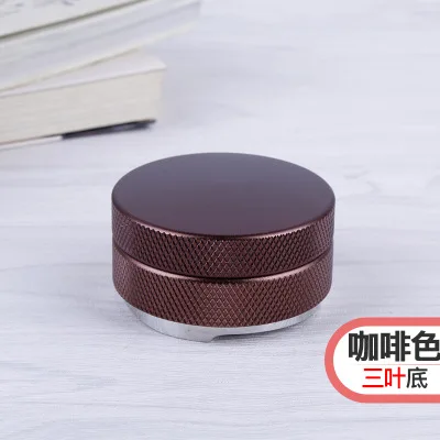 51mm 58mm Powder Coffee Espresso Latte Stainless Steel Coffee Tamper Leveler Tool Three Angled Slopes Kitchen Accessories
