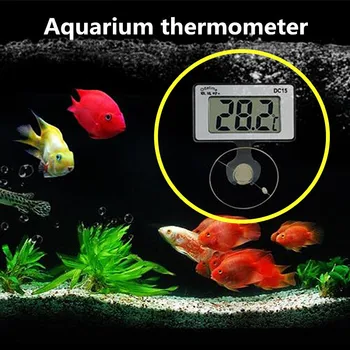 

Odatime Mini Fish Tank Thermometer, Waterproof Aquarium Environmental Temperature Meter,Control Aquatic Temperature Sensor