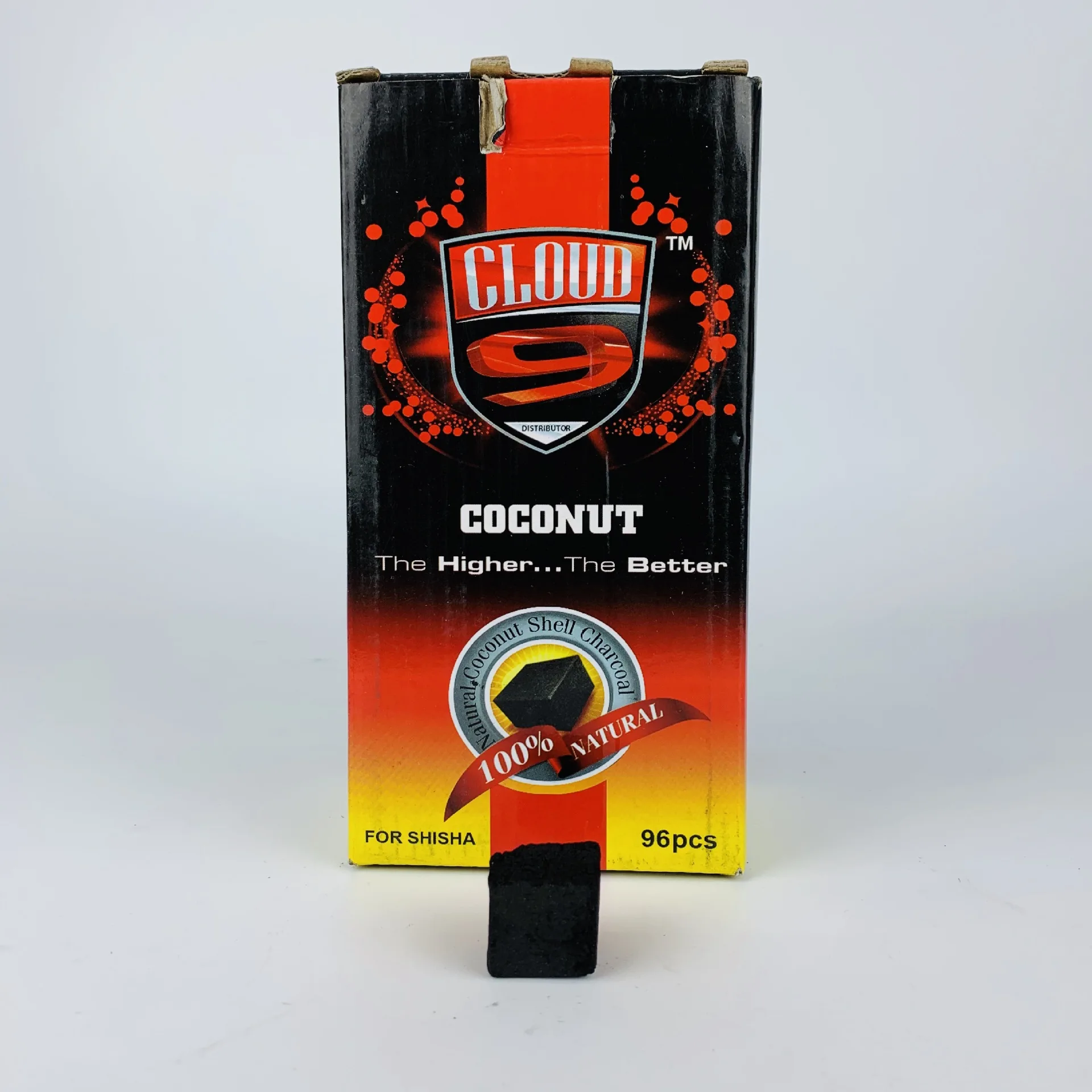 96 шт./кор. квадратный естественный древесный уголь для кальянов Shisha быстро зажигания 22*22*22 мм полностью сжигание медленное горение воды курения Чичи