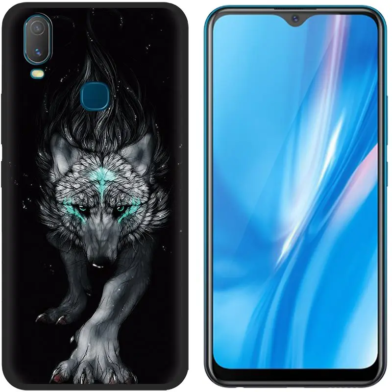 Picture 17 Противоударный задний Чехол для телефона VIVO Y11, чехол для телефона, Модный чехол из ТПУ с рисунком, цветной дизайн, чехол для телефона - Цвет: Picture 17