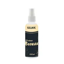 Solid Wood Maintenance Wax Spray Dirt Removal Waterproof Wax Spray for Furniture Polishing Home Cleaning