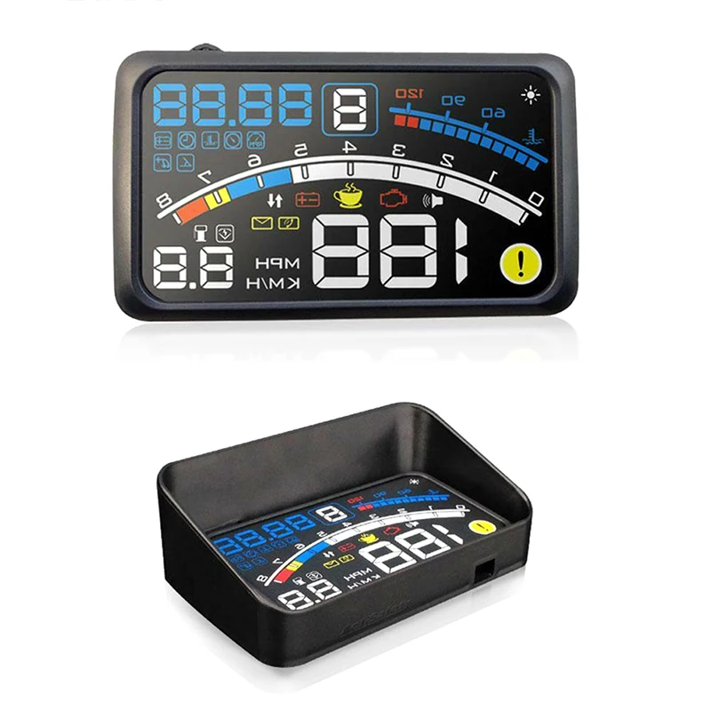 5 &quotАвтомобильный держатель HUD кронштейн OBDII OBD2 порт на голову дисплей кронштейны