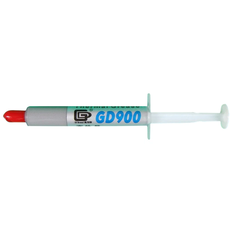 GD900 3g GD900 Thermal Conductive Grease Paste Silicone Plaster Heat Sink Compound High Performance Gray 1