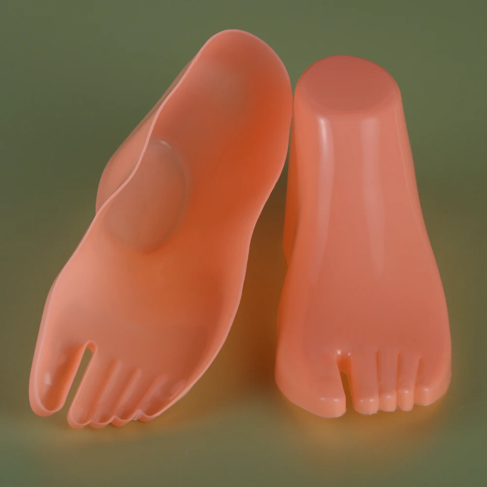 Hartplastik Kind Füße Mannequin Fuß Modell Werkzeuge Für Schuhe Sock DisplaYRDE 