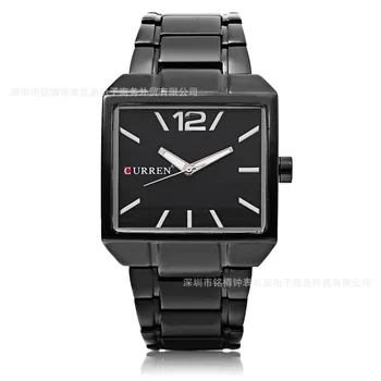 

PopularTrend of the new men's watch steel band watches waterproof quartz watches business men's watches