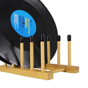 

1pc CD LP Vinyl Record Display Shelf Turntable Record Collection Shelf Exhibit Professional