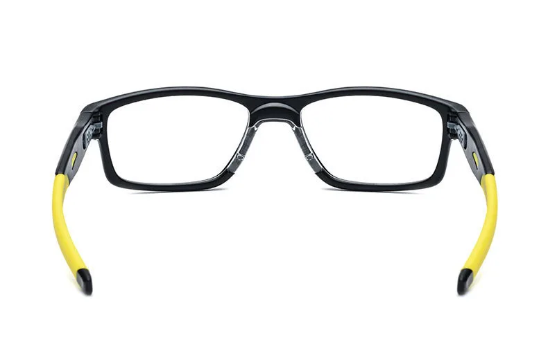Уличная спортивная оправа для очков квадратная рамка для очков прозрачная близорукость черные рецептурные дизайнерские очки оправа для мужчин и женщин