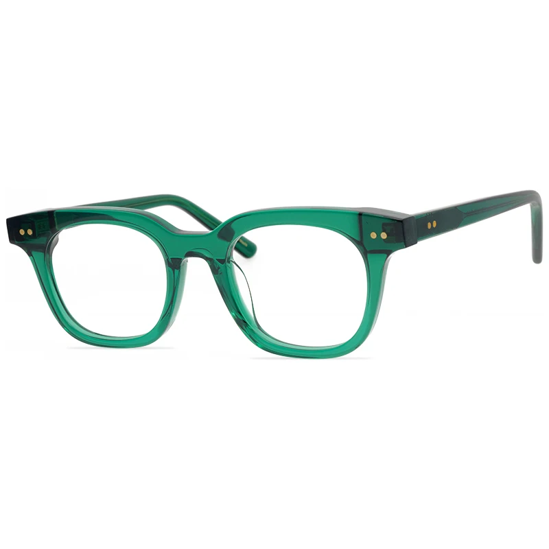 

Retro frame plate glasses college glasses frame suitable for men and women can be equipped with myopia lenses