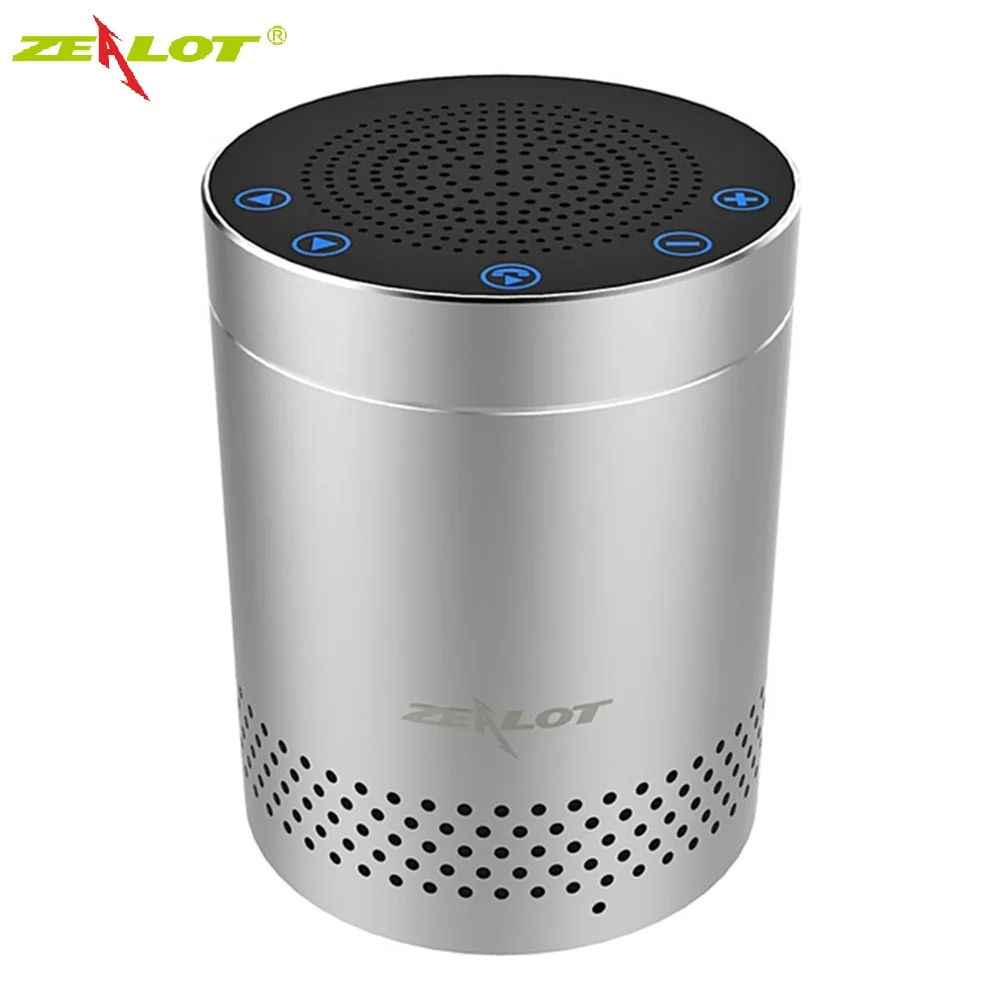 

ZEALOT S15 Wireless Bluetooth Speakers Portable Aluminum Alloy Touch Control HiFi Stereo 3D Surround Sound Subwoofer
