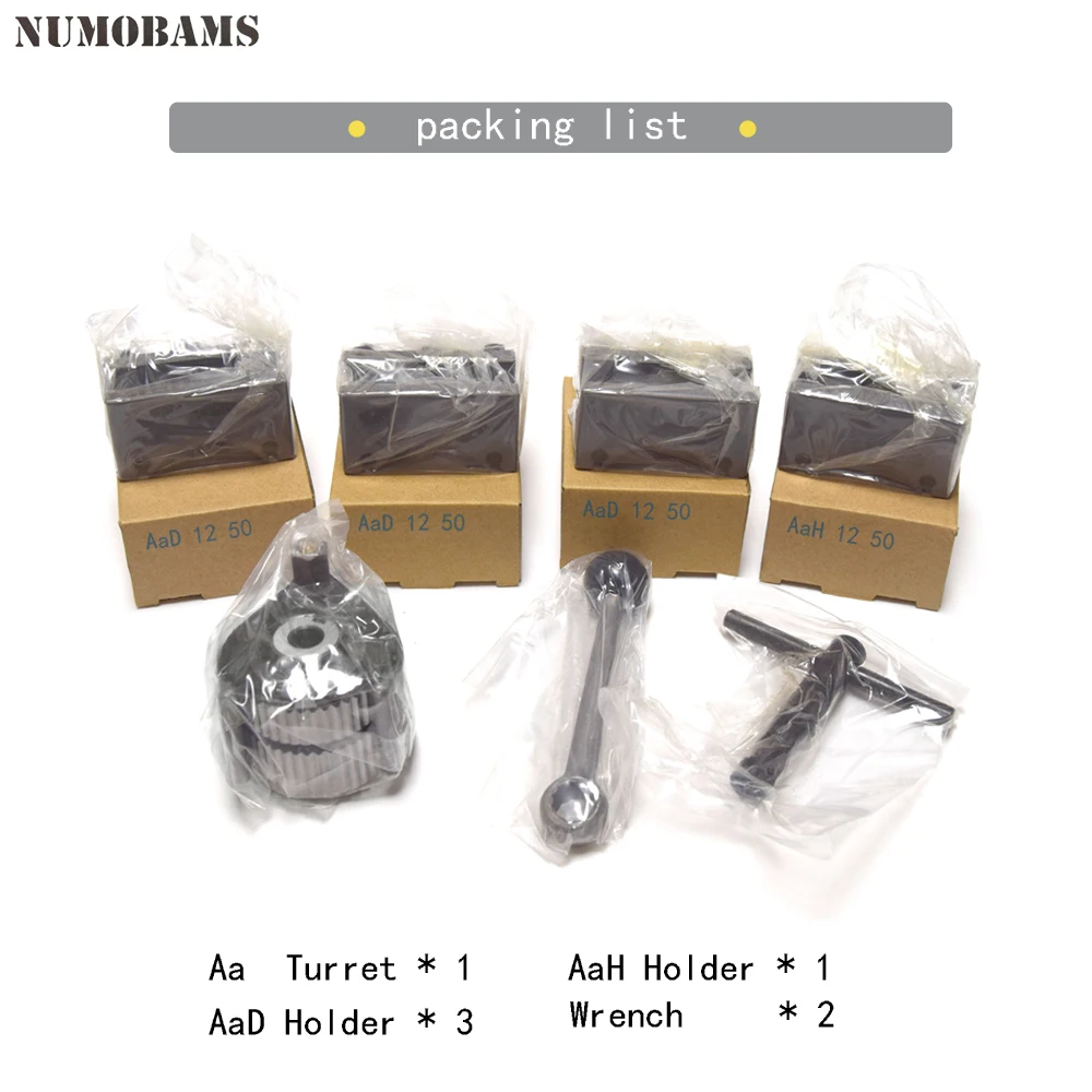 45# Steel Quick Change Tool Holder for 120-220 Swing over Bed Lathe WM180 WM210