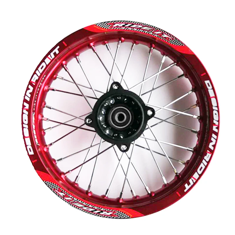 

15mm Front 1.40-14" Rear 1.85-12" Alloy Wheel Rim with CNC Hub For Pit Dirt Bike