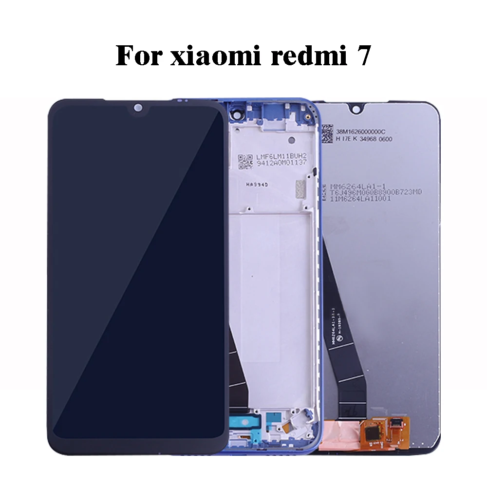 Высококачественный ЖК-дисплей 6 26 дюйма для Xiaomi Redmi 7 с полным сенсорным экраном