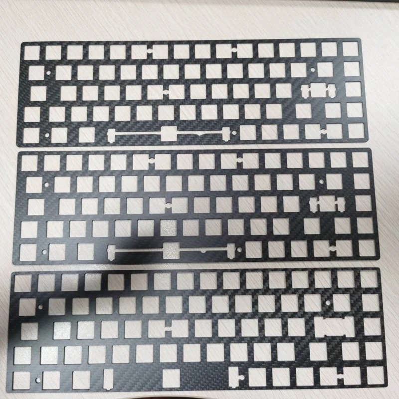 Carbon Fiber Keyboard Plates Custom built Carbon Fiber Mechanical