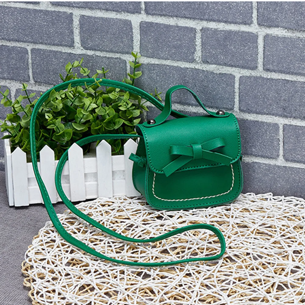 Сумка Frauen Tasche, винтажная, Schulter Taschen, детская, для девочек, одноцветная, бант, ручка, магнитная пряжка, сумка через плечо