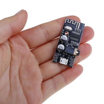

HW-407 Digital Audio Amplifier Board Wireless Audio Module 4.2 Stereo Lossless High Fidelity Hifi Diy Modification Black