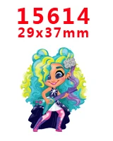 15614 30 шт мультфильм персонаж плоское украшение из смолы PR 15614 - Цвет: 15614