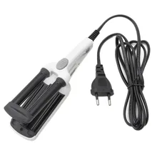 Мини керамические щипцы для завивки волос, железная волнистая палочка, 3 Бочки, утюжок, Плоские керамические инструменты для волос, профессиональные Обжимные щипцы для завивки волос Ha